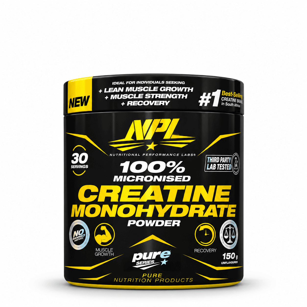 Creatine Monohydrate 100% — Unflavored